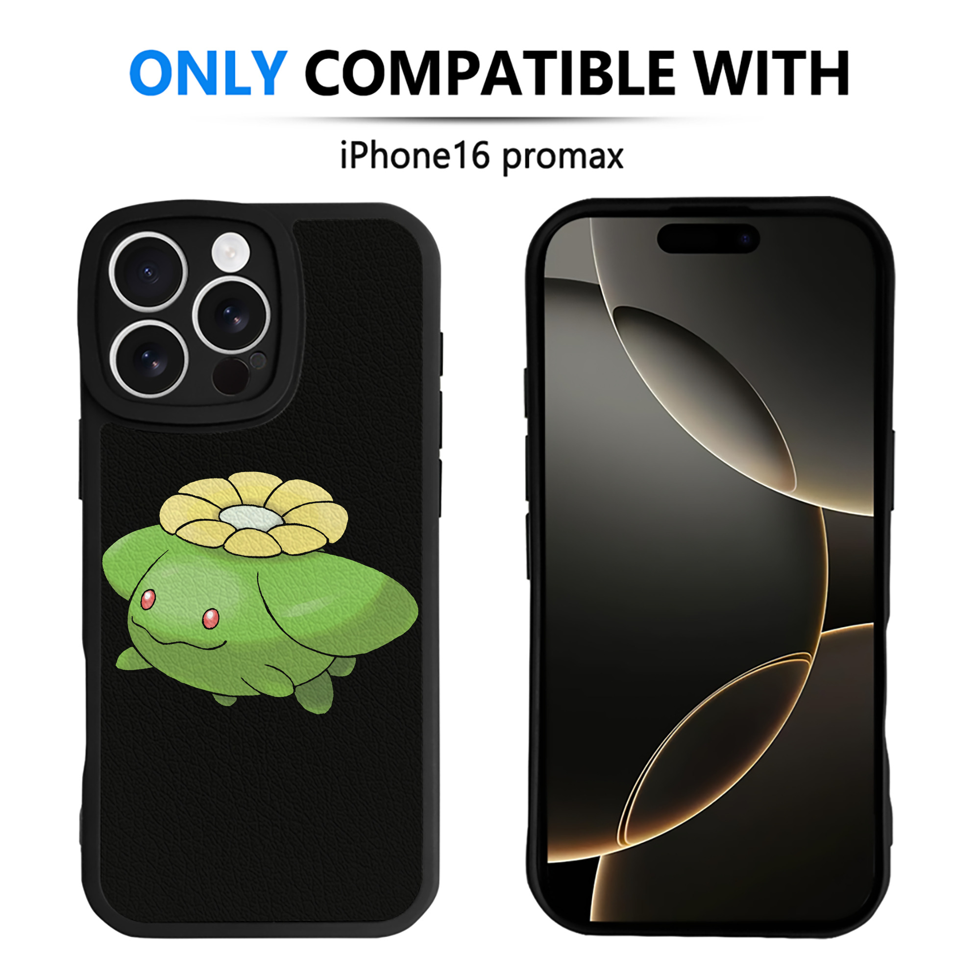 （画像用） ポケットモンスター Pokémon 【iPhone 16シリーズ対応】シリコンスマホケース（レザー調） 材質：シリコン